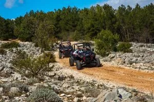 Ride a buggy through Dubrovnik's rugged landscapes