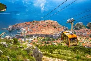 Ride the gondola to Mount Srđ for breathtaking vistas