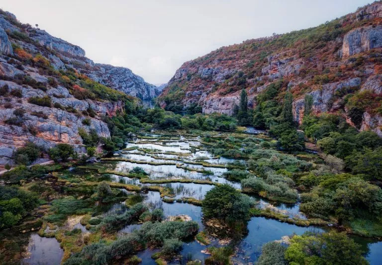 Krka Nationaal Park watervallen