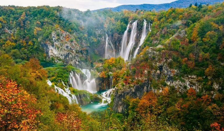 Wasserfall der Plitvicer Seen
